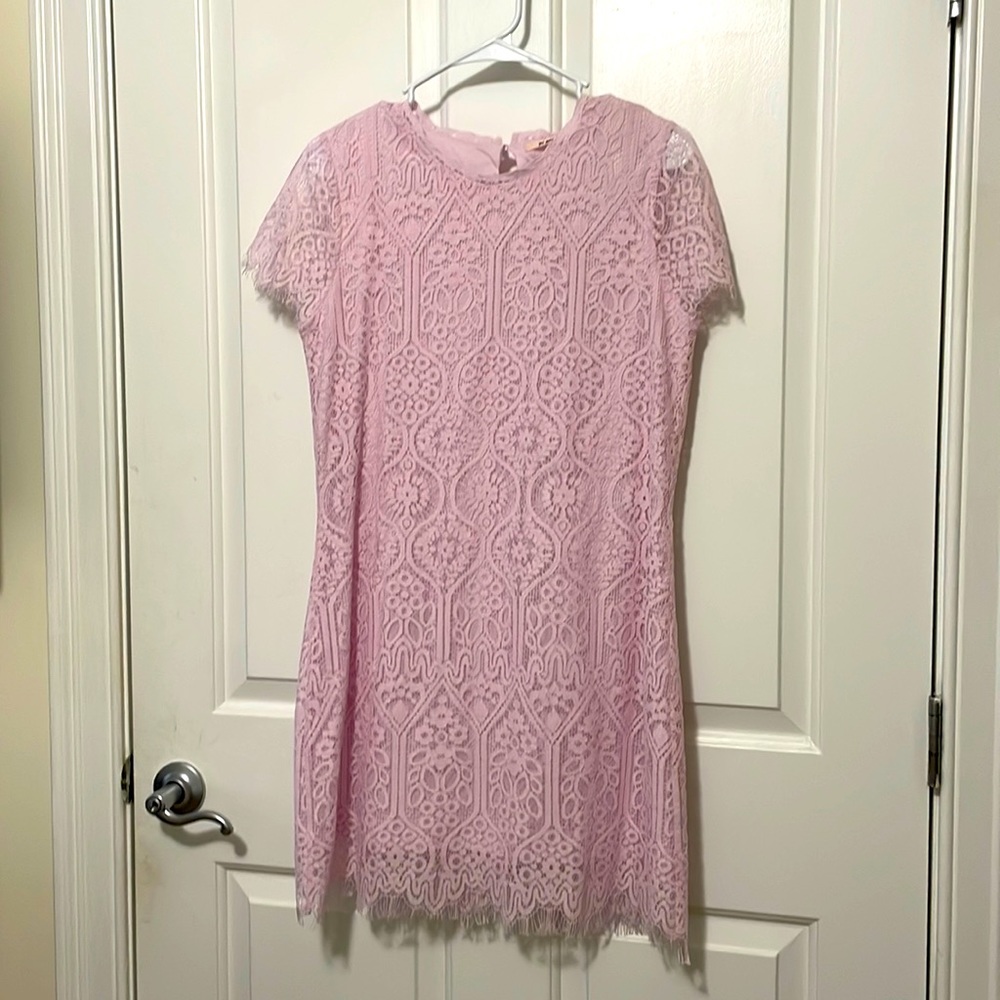 NWT Francesca’s pink dress size medium